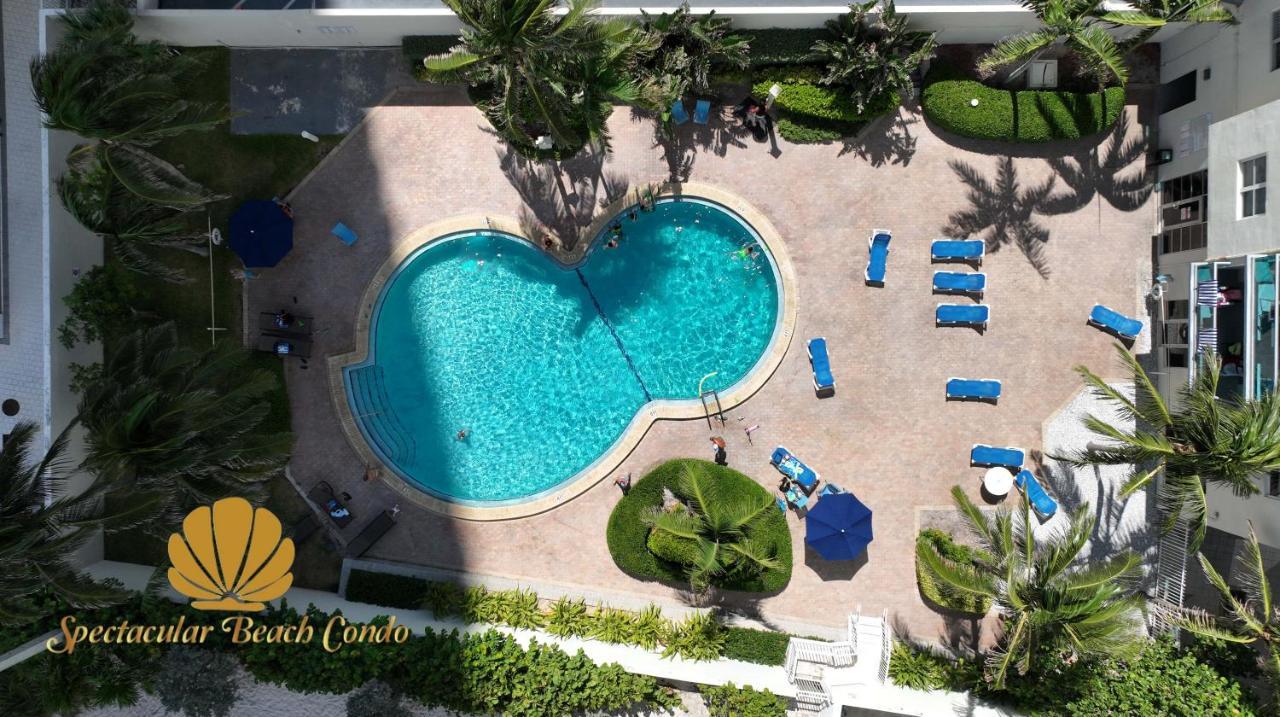 הוליווד Luxury Beachfront Condo Private Beach Access, Pool & Game Room!!! מראה חיצוני תמונה
