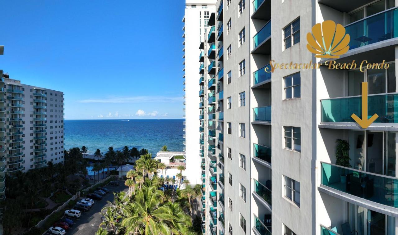 הוליווד Luxury Beachfront Condo Private Beach Access, Pool & Game Room!!! מראה חיצוני תמונה